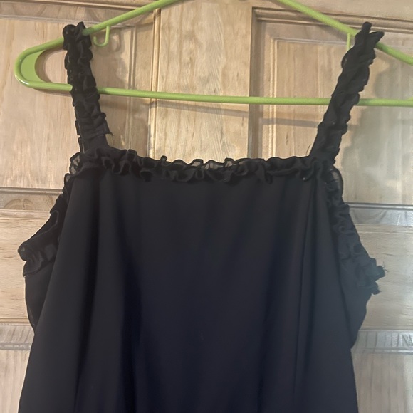 Ruffled Top Jumpsuit - Picture 2 of 2